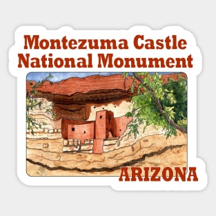 Montezuma Castle National Monument, Arizona Sticker